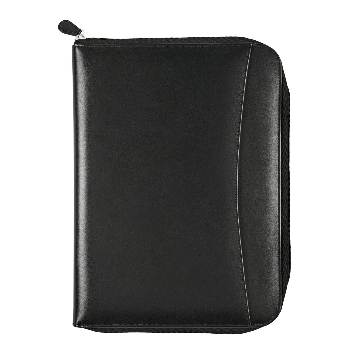 Quo Vadis - Conférencier - Satiny - Noir - 18x24 cm - Cuir pleine fleur de vachette