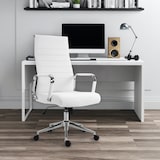 thumbnail of SVITA OFFICE COMFORT bureaustoel kunstleer wit bureaustoel draaistoel