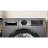 thumbnail of Bosch Serie 6 WQG243DR10, Wärmepumpentrockner, 9 kg, Grau