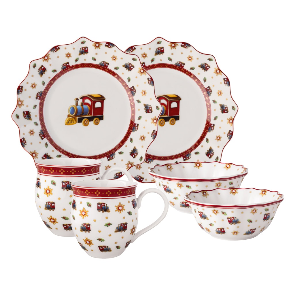 Villeroy & Boch Toy's Delight Frühstücks-Set 6-teilig Lokomotive