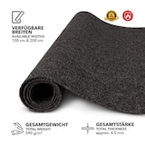 thumbnail of Grillschutzmatte BBQ-Matte "Dalton" - schwer entflammbar - Bodenmatte für den Grill // 100 x 250 cm