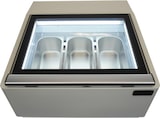 thumbnail of Tischmodell Eisvitrine WEISS ÖFFNET AUF DER BEDIENSEITE