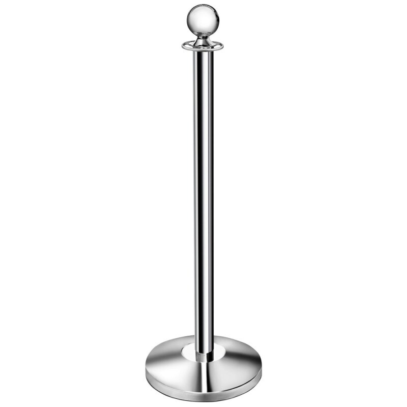 Poteau d'hôtel en acier inoxydable, Diamètre 310 mm, Hauteur 910 mm - Stalgast