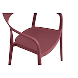 thumbnail of METRO PROFESSIONAL Silla apilable Gastro Laveria, plástico, burdeos