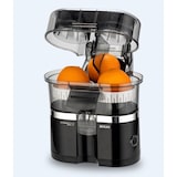 thumbnail of Spremiagrumi Elettrico Doppio Prof. EXP-SS-5299 Automatico | Taglia Arance | Filtro Polpa | 120 RPM | Ideale Horeca Bar | Lavabile Lavastoviglie