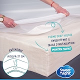 thumbnail of Sweetnight - Protège matelas | Alèse Imperméable et Micro Respirante | Souple et Silencieux | Lavable à 90°C
