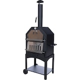 thumbnail of Forno per pizza RedFire Lorenzo – metallo con rivestimento nero – Ø46 cm – altezza 160 cm – nero