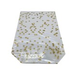 thumbnail of 1000 Weihnachts-/Bodenbeutel PP 145x235 mm transparent mit goldenen Sternen