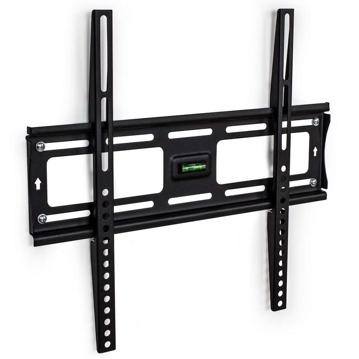tectake Soporte de pared rígido para TV de 26" a 75" (66-191 cm), VESA 400 x 400, soporta hasta 100 kg  Negro