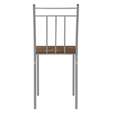 thumbnail of ML-Design Esstisch Set 4-tlg., Eiche-Grau, Tisch mit 2 Stühlen & 1 Bank, Essgruppe für 4 Personen, Küchentisch mit Metallrahmen, Bartisch Set,