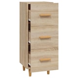 thumbnail of Helloshop26 - Buffet Sideboard Kommode Kleiderschrank Aufbewahrungsmöbel Organizer Küche Wohnzimmer Sonoma-Eiche 34,5 x 34 x 90 cm 02_0031518