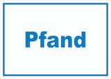thumbnail of Papier Mülltrennung Schild mit Text waagerecht A4 (210x297mm)