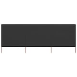 thumbnail of Paravent 3 panneaux Tissu 400 x 160 cm Anthracite Modèle Sirocco Signature