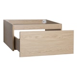 thumbnail of Meuble double caisson chêne et piètement sous vasque 120 cm WILL