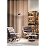 thumbnail of Piantana Moderna Quadra Alluminio Nero Acrilico Led 24W Cct 3000/4000/6000K