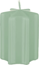 thumbnail of Sternkerzen Seemoos Seafoam 8 x 6 cm, 8 Stück