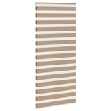 thumbnail of vidaXL Zebrarollo Sandbraun 110x230 cm Stoffbreite 105,9 cm Polyester
