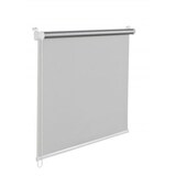 thumbnail of Thermorollo Verdunklungsrollo 115x200 cm hellgrau Fensterrollo mit Thermobeschichtung 100% Abdunklun