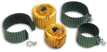 Matfer Moule Exopan® pâté en croûte rond cannelé sans fond 8 cm- 331265 Matfer - 331265