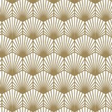 thumbnail of Rouleau de papier cadeau Tiny, 80 g/m², 50m x 0,35m, motif Art Déco or