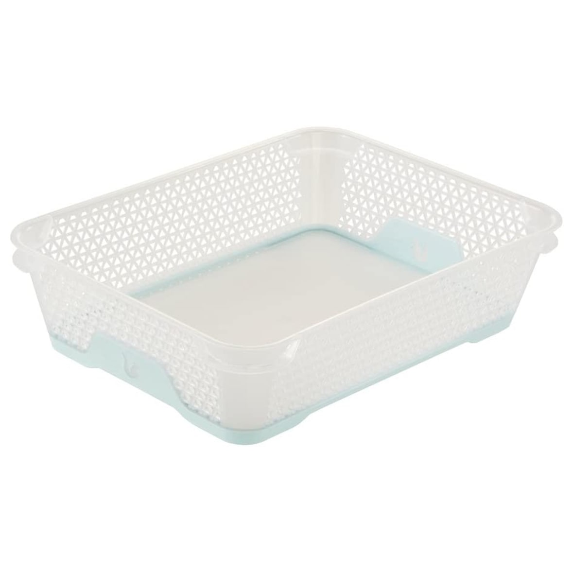 Keeeper - Mini Antislipmand 26,5x20x7 cm DIN A5 Transparant/Blauw - Collectie Jonas