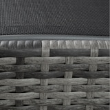 thumbnail of tectake Wicker ligbed Moana - grijsgevlekt - 404873