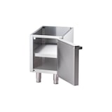 thumbnail of Stalgast verchromte Gas-Griddleplatte als Tischgerät, 400x700 mm, gerillte Grillfläche, Serie 700 ND