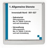 thumbnail of Durable Türschild CLICK SIGN - 4862 (B x H) 149 mm x 148.5 mm Graphit 486237