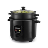 thumbnail of Cuiseur à Riz 1.8l Avec Cuve Métal Et Panier Vapeur  Japan X Kitchencook Noir