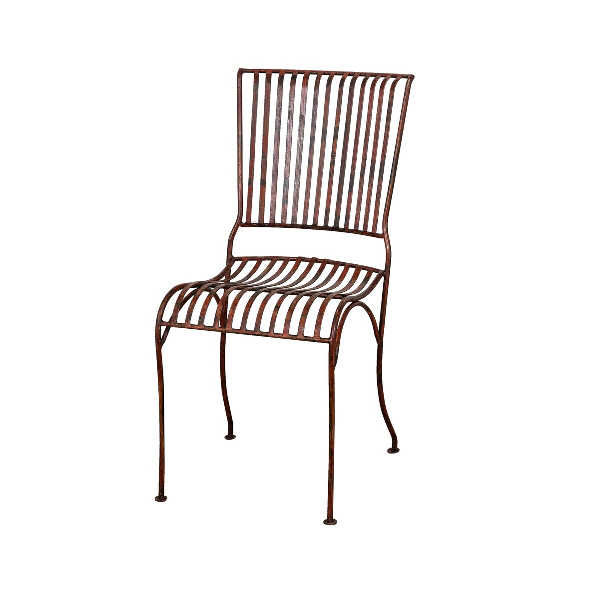 Biscottini Sedie da Esterno - Sedia in Ferro Battuto 40x50x85 cm - Sedia da Giardino e Terrazzo - Sedie da Ristorante - Sedia da Pranzo - Sedie da bar