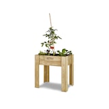 thumbnail of HORTALIA Mesa de cultivo Gardenbrico M80 em madeira tratada para exterior - 80x60x80 cm