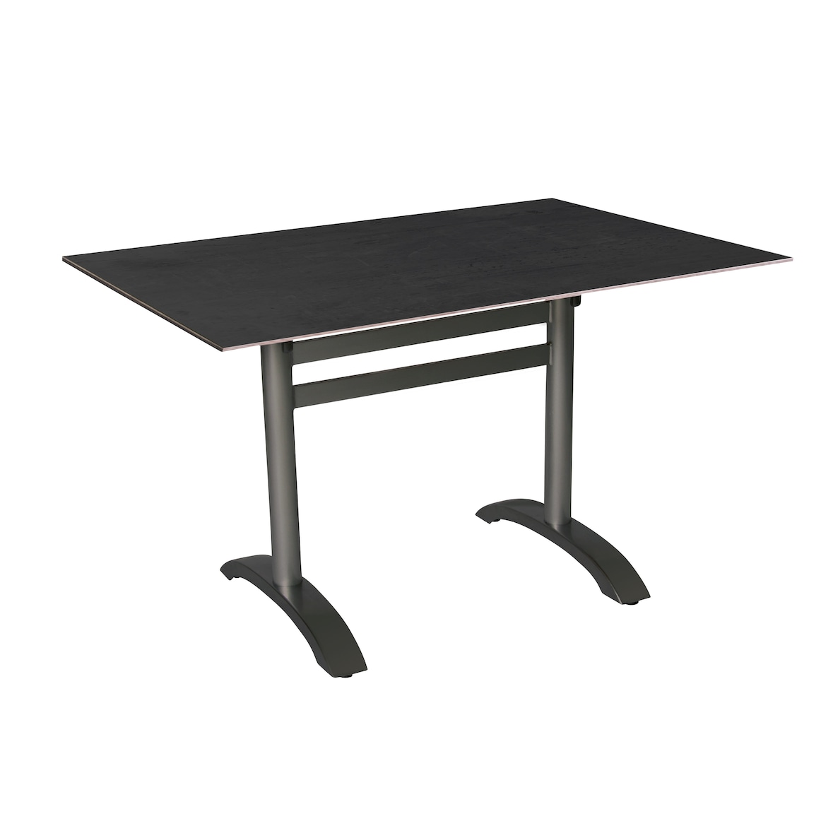 acamp Acaplan HPL Tisch 120x80 cm anthrazit/cemento anthrazit