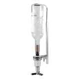 thumbnail of Support mural pour bouteilles avec doseur verseur 30 ml, pour une bouteille, H. 240 à 350 mm