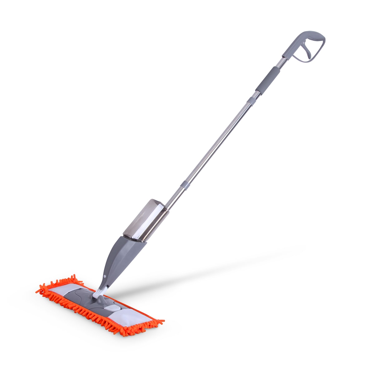 Bodenwischer Set mit Sprühfunktion - Wischmop Sprühwischer 360 Grad Gelenk für alle Ecken - Komfort Bodenreiniger mit waschbarem Bezug