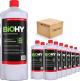 thumbnail of BiOHY Sanitärreiniger (12x1l Flasche) | Kalkzersetzendes Konzentrat für den Sanitärbereich | Badreiniger mit angenehme & frischen Duft | EXTRA STARK