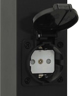 thumbnail of vidaXL Pollerleuchte mit Auslass 80 cm Schwarz IP44