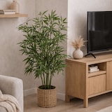 thumbnail of Planta Artificial de Bambú – 100 cm de Altura – Planta Decorativa sin Mantenimiento con Hojas Verdes Realistas – Verde