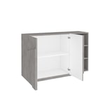 thumbnail of Web Furniture Ping Melaminico Mobile Ingresso 2 Ante 120cm   Cemento Bronx