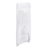 thumbnail of Witte inklapbare stoelhoes met opening 45 x 89 cm