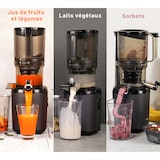 thumbnail of Kuvings | Extracteur de jus Mains libres AUTO6 | Découpe automatique des fruits et légumes entiers | Panier 1,7L | Nettoyage facile | Silver