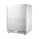 thumbnail of FrigeluX Réfrigérateur table top 136L extérieur encastrable sous plan, Inox RETT136A