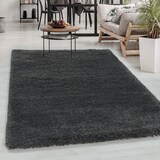 thumbnail of Carpetsale24 Shaggy Hochflor Teppich Grau 200x290 cm Extra Weich & Waschbar - Jute Rückseite, Einfarbig & Flauschig für Wohnzimmer & Schlafzimmer