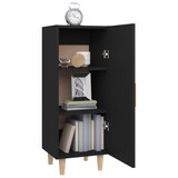 thumbnail of vidaXL Sideboard Schwarz 34,5x34x90 cm Holzwerkstoff