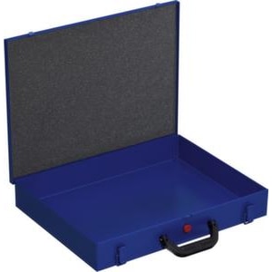 Sortimentskoffer, HxBxT 70x440x370mm, 0 Kästen, Stahl, Koffer blau