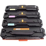 thumbnail of 4x Toner kompatibel f. HP Color LaserJet Pro MFP M281 fdw ersetzt HP-203X HP-203A / CF540 - CF543 A/X