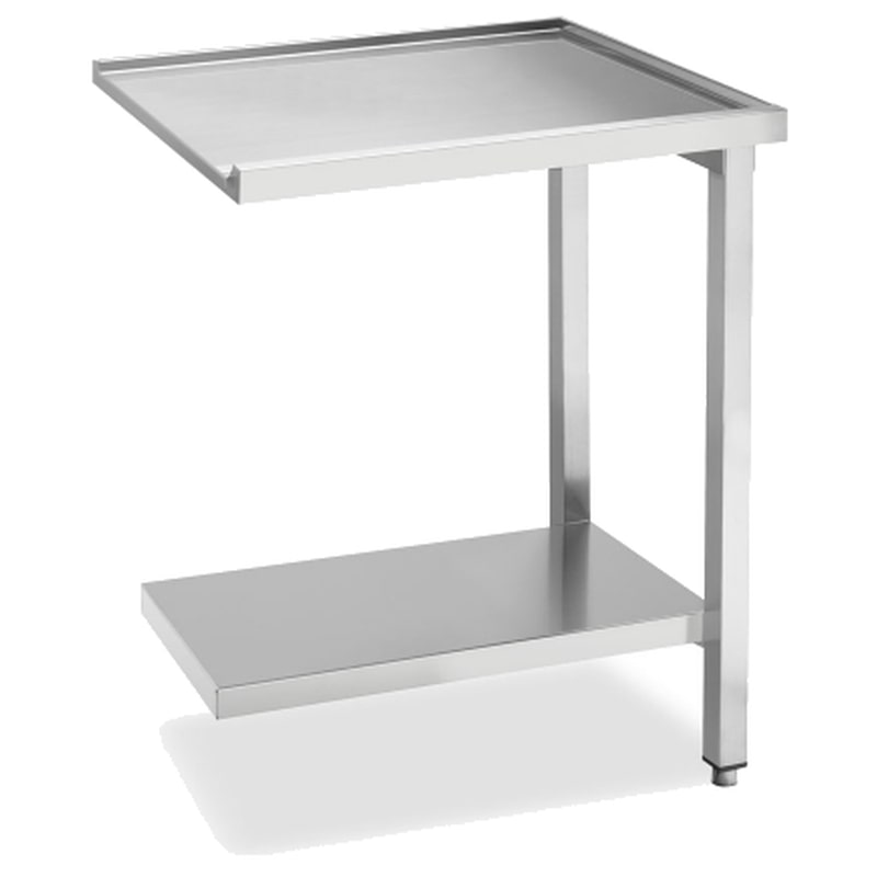 Ablauftisch Breite 70cm mit Grundboden ohne Aufkantung