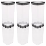 thumbnail of Curver Pack 6 botes plástico herméticos multiusos (2,3L)