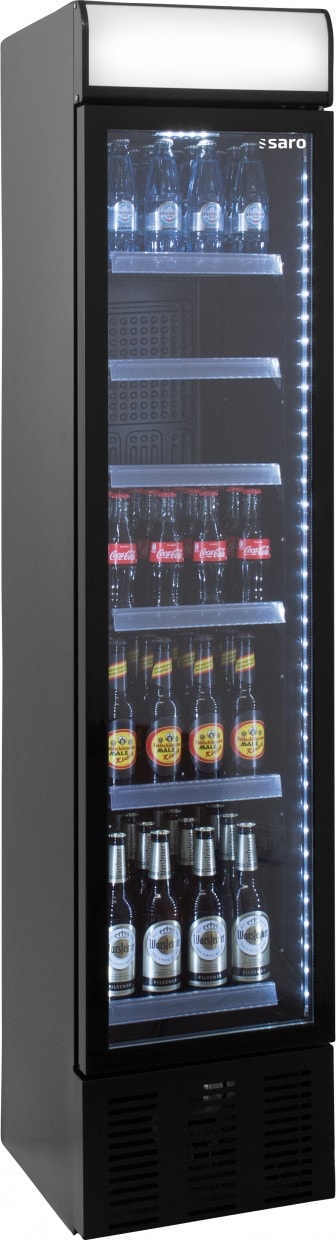 Saro Getränkekühlschrank, Werbetafel-schmal, DK 134 PRO
