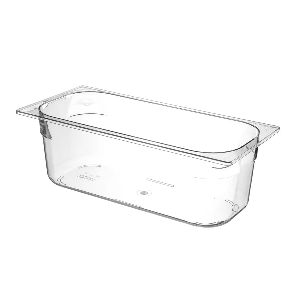 Eiscreme-Behälter Polycarbonat, 5L, Transparent, 360x165x(H)120mm