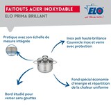 thumbnail of Ensemble de 1 Poêle de cuisson 20 cm et 1 faitout 12 cm Elo Prima Brillant